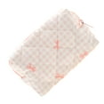 thumbnail image 5 of Unique Bargains 1 Pc Plaid Bow Makeup Bag for Travel Vacation Polyester Pink, 5 of 5