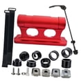 thumbnail image 3 of Lipstore Bike Fork Lock Mount Block Front Fork Quick Release Equipment Bikes Rack Red, 3 of 8