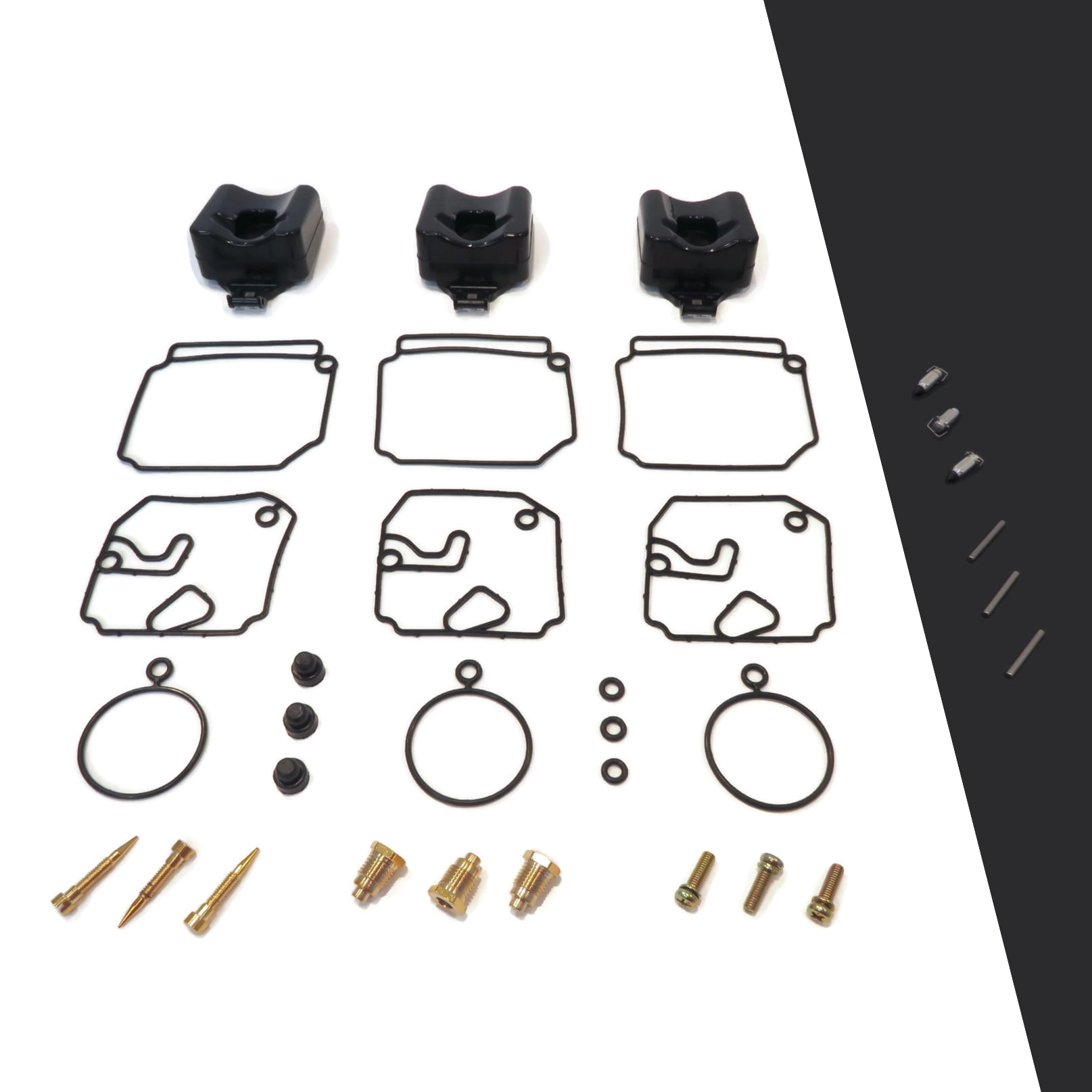 The ROP Shop Carburetor Repair Kit for Yamaha 40HP Outboards 40MSHV 40ESD 40EJRQ 40ESD