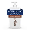 thumbnail image 3 of Native Moisturizing Shampoo & Body Wash Set, Coconut & Vanilla, Sulfate & Paraben Free, 16.5 oz, 3 of 4