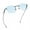 9202_(Black Blue), variant on Pure Titanium Frame Glasses/Blue Light Blocking Reading Glasses, Reduce Eyestrain, Stylish for Men and Women(Black,+1.50 Magnification)