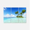 thumbnail image 2 of Design Art - Corals Island under Blue Sky, 2 of 3