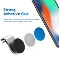 thumbnail image 4 of 1pc/5pcs Metal Plate Sticker for Car Magnetic Phone Holder Universal Iron Sheet Disk Sticker Mount Mobile Phone Magnet Stand 5pcs purple, 4 of 6