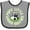 Heather and Black, variant on Inktastic Pops Little Golfing Buddy Boys Baby Bib