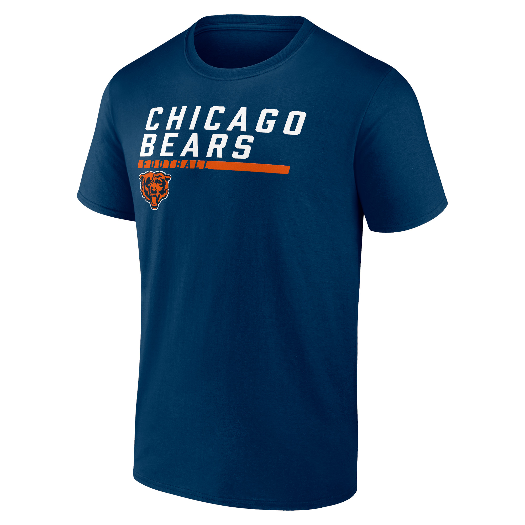 Chicago Bears Men's Da Bears Long Sleeve 100% Cotton T-SHIRTS/FANATICS Small