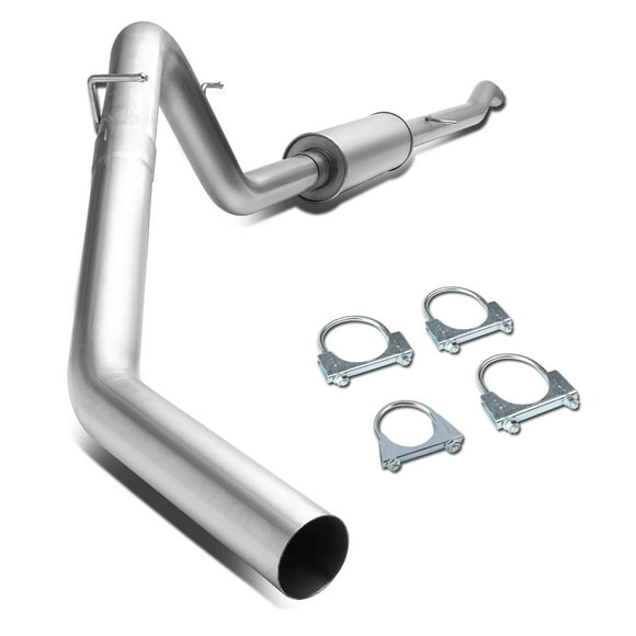 DNA Motoring CBE-DKT05-34L For 05-07 Dodge Dakota 3.7L V6 3" Stainlee Steel Catback Exhaust System