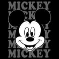 thumbnail image 2 of Boy's Mickey & Friends Mickey Mouse Repeating Name  Pull Over Hoodie Black Small, 2 of 4