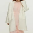 thumbnail image 3 of Womens Long Cardigan Sweaters Open Front Long Sleeve Chunky Cable Knit Duster Outerwear Maxi Fall Sweater Jacket S-XL, 3 of 5