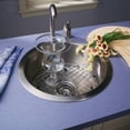 thumbnail image 4 of Houzer Hospitality 18 in Stainless Steel Topmount Single Round Bowl Bar Sink with Strainer - SCF-1830-1, 4 of 8