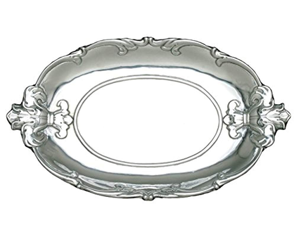 Arthur Court Fleur-De-Lis Oval Tray, 13-Inch - Walmart.com