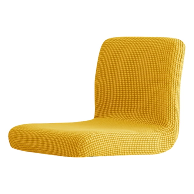 Yuarrent La funda para taburete elástica y transpirable mejora la comodidad del asiento contra manchas y derrames fabricada con poliéster Decoración del hogar limón