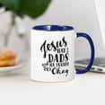 thumbnail image 3 of CafePress - Jesus Had 2 Dads Mug - 11 oz Ceramic Mug - Novelty Coffee Tea Cup, 3 of 4