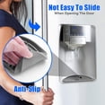 thumbnail image 4 of Refrigerator Drip Catcher, Refrigerator Drip Tray For Water Tray,Fridge Water Dispenser Drip Tray Prevents Water Splashes,Non-slip Silicone Dispenser Drip Collector for Ge Samsung-2 PCS Grey, 4 of 12