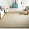 thumbnail image 2 of SAFAVIEH Palm Beach Kostadin Floral Area Rug, Natural/Turquoise, 9' x 13', 2 of 5