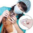 thumbnail image 2 of Cepillo de dientes suave para perros y gatos con cerdas suaves para el cuidado dental de mascotas V6C4, 2 of 7