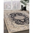 thumbnail image 3 of Ahgly Company Machine Washable Indoor Square Traditional Desert Sand Beige Area Rugs, 3' Square, 3 of 7