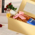 thumbnail image 2 of Cajas de Regalo para Vino PACKQUEEN 2 Doradas 34x11x10 cm con Ventana, 2 of 6