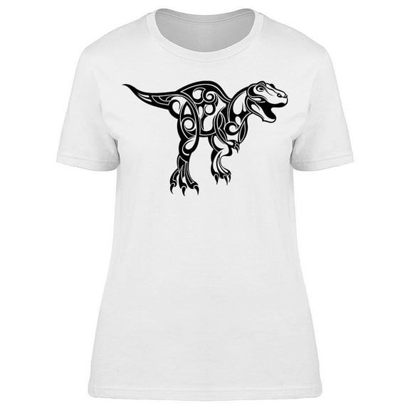 Dinosaur Decorative Art Tee Women's -Image by Shutterstock