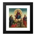 thumbnail image 2 of Francesco Granacci 15x16 Black Modern Framed Museum Art Print Titled - Madonna Delle Cintola with Saints Benedict, Thomas, Francis and Julian, 2 of 5
