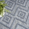 thumbnail image 3 of Nourison Versatile Indoor/Outdoor Denim Blue 8' x 10' Area Rug, (8x10), 3 of 10