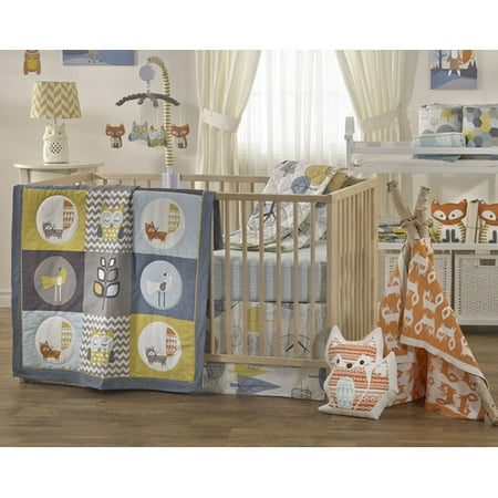 Lolli Living 4 Piece Baby Bedding Crib Set With Woods Pattern