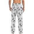 thumbnail image 3 of joogoo Men's Pajama Pants Cartoon Monkey Banana-1 Soft Long Sleep Lounge Pjs Bottoms M, 3 of 7