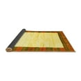 thumbnail image 2 of Ahgly Company Indoor Rectangle Abstract Yellow Contemporary Area Rugs, 7' x 9', 2 of 4