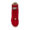 thumbnail image 6 of J75 by Jump Sestos Red Textile Upper Light Weight Stylish Lace-up Matching Rhinestone Jewels High-top Fashion Sneakers Walking Sneakers for Men 8, 6 of 6