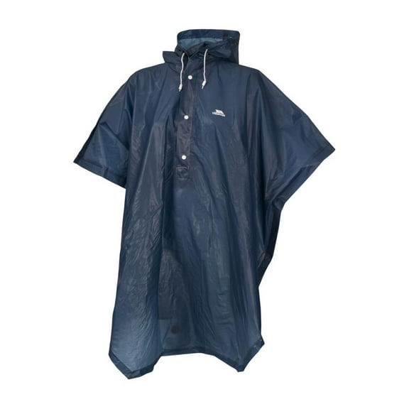Trespass Walking Hiking Camping Trekking Festival Waterproof Poncho Navy Blue