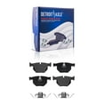 thumbnail image 4 of Detroit Axle - Brake Pad for 2007-2018 BMW X5, 2010-2018 X6, 2011 2012 2013 2014 2015 2016 2017 Front Rear Ceramic Brake Pads with Hardware Replacement, 4 of 7