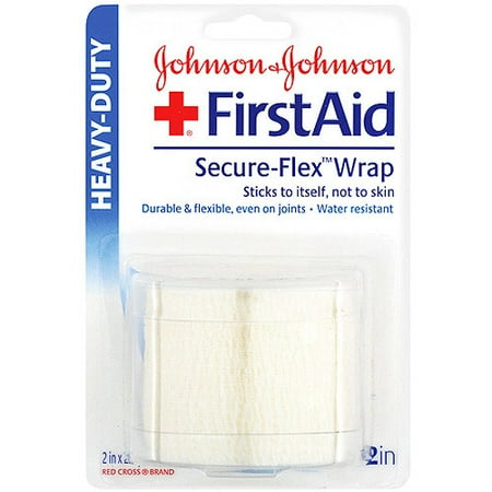 JOHNSON & JOHNSON First Aid Secure-Flex Wrap 2 Inches X 2.5 Yards 2.50 Yards