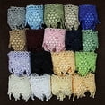 thumbnail image 2 of 2.75" Embroidered Floral Black Blue Green Gray Pink Ivory Gold by Yard (Navy), 2 of 2