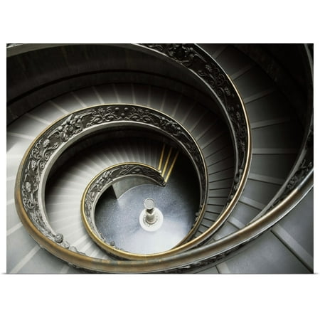 Great Big Canvas Rolled Ian Cumming Poster Print Entitled Spiral