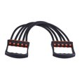 thumbnail image 3 of Bandas de resistencia de 5 tubos, accesorios para mujeres y hombres, ejercicios de fitness extraíbles. Negro, 3 of 9