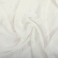 thumbnail image 5 of Lanco White Gold Curtain, Grommet Sheer Window Curtains for Bedroom, Living Room , 2 Panels, 52Wx95L, 5 of 5