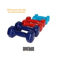 thumbnail image 4 of Kit Mancuernas Dobles de Vinil 1/2/3kg Con Soporte Rack Gym Marthing Pesas y Base Soporte Almacenamiento Diseño Estable Compactas Resistentes y Funcionales para Entrenamiento en Casa y Gimnasio, 4 of 9