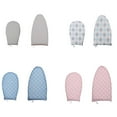 thumbnail image 4 of Injueey 2 piezas de guantes de vapor para ropa, impermeables, resistentes al calor, soporte para tabla de planchar, almohadilla transpirable, reemplazo Electrodomésticos Rosado Injueey HA069667-01, 4 of 6