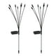 thumbnail image 1 of Inteprter 2 piezas de luz Solar para jardín, Patio trasero, Patio de casa, lámpara de tierra impermeable, accesorios de iluminación para exteriores, Iluminación y accesorios Blanco cálido Inteprter HA073260-01, 1 of 6