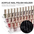 thumbnail image 3 of unbranded Organizador De Esmaltes Y Labiales En Acrílico Transparente Con Cuatro Estantes, 3 of 6
