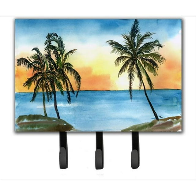 Carolines Treasures 8551TH68 6 x 9 In. Palm Tree Leash or Key Holder