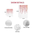 thumbnail image 7 of Red Polka Dots Kitchen Dish Towels for Drying Dishes Set of 3, Vintage Abstract Art Watercolor Waffle Weave Microfiber Hand Tea Bathroom Towels Quick Dry & Absorbent Towel 15.7x23.6, 7 of 7