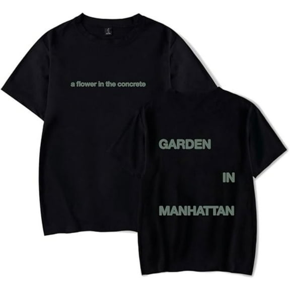 Josiah Queen Garden in Manhattan T-Shirt Women Men Casual Crewneck Short Sleeve Fashion Tee