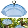 thumbnail image 6 of Baright 26 Cm Plastic Squirrel Baffle Protects Hanging Feeders Weather Rain Guard No Tool Install Clear Baffle Weather Guard Durable Weather Resistant for Outdoor Wild Bird Seed Feeder, 6 of 9