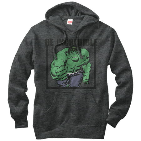 Marvel Men's Hulk Be Incredible Hoodie