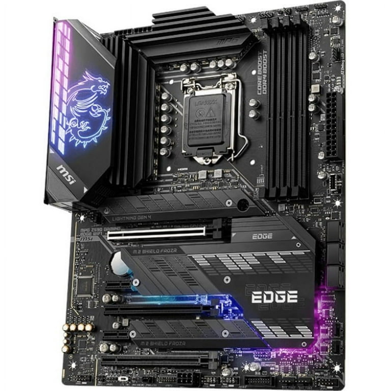 Msi Z590 Gaming Edge Wifi Lga 1200 Msi Motherboard MSI MPG Z590