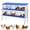 10 Holes | With Legs, variant on EuKer 6-Holes Chicken Nesting Box with Bracket, Heavy-Duty Metal Laying Boxes for Backyard, Farms, Chicken Coop, Blue