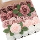 thumbnail image 1 of 25 piezas de rosas falsas Advancent flores artificiales elegantes, 1 of 6