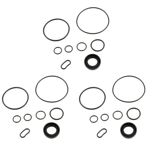 3 SET Power Steering Pump Repair Seal Kit for Accord 2003-2007 2002-2006 for ODYSSEY 2005-2008 06539-PLA-A01
