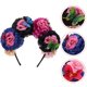 thumbnail image 3 of KAKOWELY Tocado de flores para el Día de los Muertos, corona de flores, diadema de flores para festivales, 3 of 4
