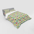 thumbnail image 3 of Ambesonne Easter Bedding Set 3 Pcs, Floral Ornamental Egg Forms, Twin XL, Multicolor, 3 of 3